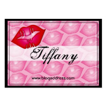 Sexy Kiss Profile Card Business Card Templates