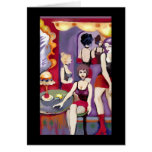 * Sexy ladies * Greeting Cards