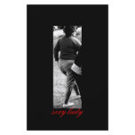 Sexy lady flyer design