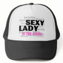 Sexy Lady In The House (Bridesmaid) hats