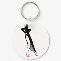 Sexy Lady | Keychain by jesscscott Sexy Lady | Keychain