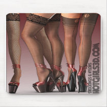 Sexy Legs - Sexy Babes Mouse Pad - Hot Models