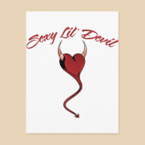 Sexy Lil' Devil postcards