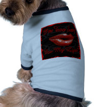 Sexy Lips Dog T Shirt
