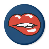 Sexy Lower Lip Bite Magnets