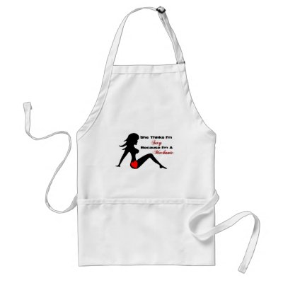 Sexy Mechanic Apron by GoNaked
