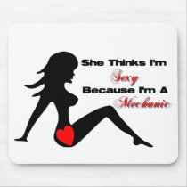 Sexy Mechanic Mousepad