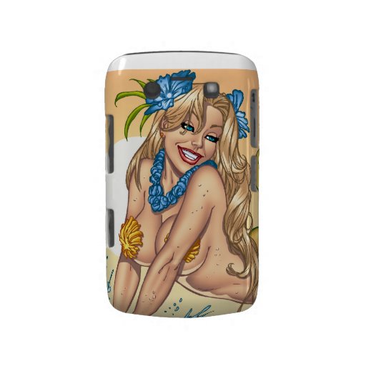 Sexy Mermaid by the Sea Shore by Al Rio Blackberry Bold Cover