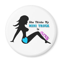 Sexy Mini Truck Magnet