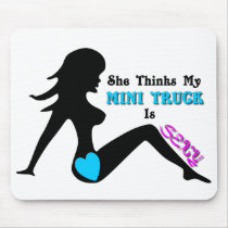 Sexy Mini Truck Mousepad