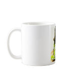 Sexy Model with Amazon Basin Green Tree Boa Coffee Mugs