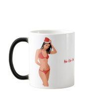 Sexy Mrs. Claus Custom Mug