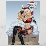 Sexy Ms Claus At The North Pole During Christmas Flyer