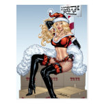 Sexy Ms Claus At The North Pole During Christmas Post Cards