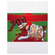 Sexy Ms Claus Santa's Wife customizable by Al Rio letterhead by AlRioArt Sexy Ms Claus Santa's Wife customizable by Al Rio letterhead