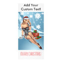 Sexy Ms Claus Santa's Wife in Lingerie by Al Rio rack cards by AlRioArt Sexy Ms Claus Santa's Wife in Lingerie by Al Rio rack cards