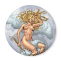 Sexy, Nude Cupid Angel design by Al Rio magnet