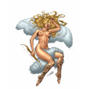 Sexy, Nude Cupid Angel design by Al Rio shirt