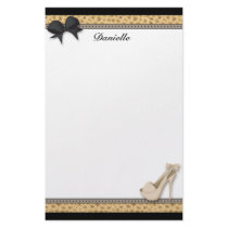 Sexy Nude Heels and Leopard Stationery