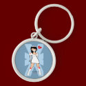 Sexy Nurse Akako Keychain by aikiri Sexy Nurse Akako Keychain