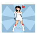 Sexy Nurse Akako Poster posters by aikiri Sexy Nurse Akako Poster posters