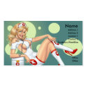 Sexy Nurse Pin-up pulling at Stockings by Al Rio profilecard