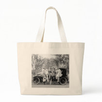 Sexy on Wheels, 1920s Canvas Bags