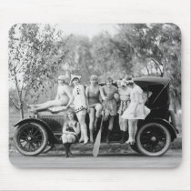Sexy on Wheels, 1920s Mouse Pad