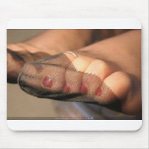 Sexy Painted Toes Mousepad by SexStacey