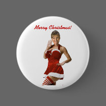 Sexy Palin Christmas(t shirt, xmas cards, buttons) buttons