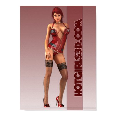 Sexy Pinup Girls Poster by HotGirls3D.com by hotgirls3d_dotcom