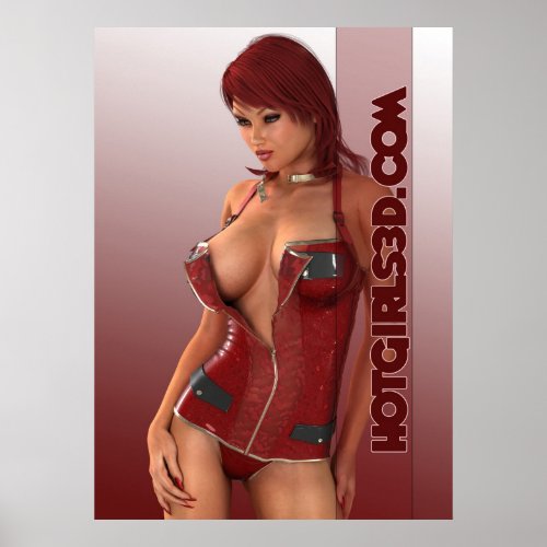 Sexy Pinup Girls Poster by HotGirls3D.com - HUGE print