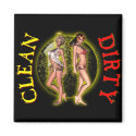 Sexy Pinup Pinup Dishwasher Dirty Clean Magnets! by sexyshirts2 Sexy Pinup Pinup Dishwasher Dirty Clean Magnets!