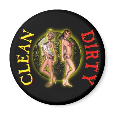 Sexy Pinup Pinup Dishwasher Dirty Clean Magnets! by sexyshirts2