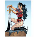 Sexy Pirate Girl Products by Al Rio T-shirt