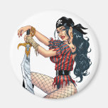 Sexy Pirate Pin-up Girl Customizable by Al Rio Refrigerator Magnet