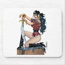 Sexy Pirate Pin-up Girl Customizable by Al Rio mousepads by AlRioArt Sexy Pirate Pin-up Girl Customizable by Al Rio mousepads