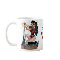 Sexy Pirate Pin-up Girl Customizable by Al Rio mugs