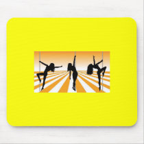sexy poledancer mousepad