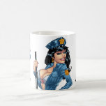 Sexy Police or Security Woman by Al Rio Mug