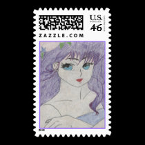 Sexy Portait postage