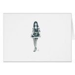 Sexy PVC Clad French Maid Number 1 cards