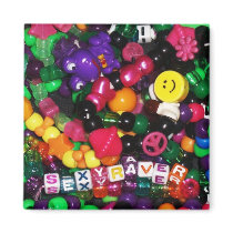 Sexy Raver "Kandi" Refrigerator Magnets