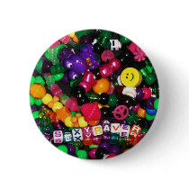 Sexy Raver "Kandi" Pin