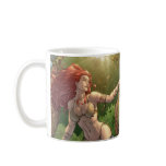 Sexy Red Head Cavewoman in jungle by Al Rio Mug
