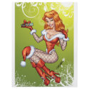 Sexy Red Head Ms Claus, Santa's wife by Al Rio flyers by AlRioArt Sexy Red Head Ms Claus, Santa's wife by Al Rio flyers