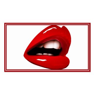 Sexy Red Lips profilecard