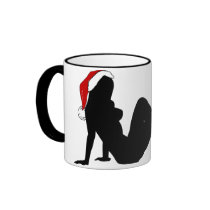 sexy santa. ho ho ho. mugs