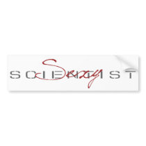 Sexy Scientist Bumper Sticker
