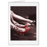 Sexy Shoes Greeting Card